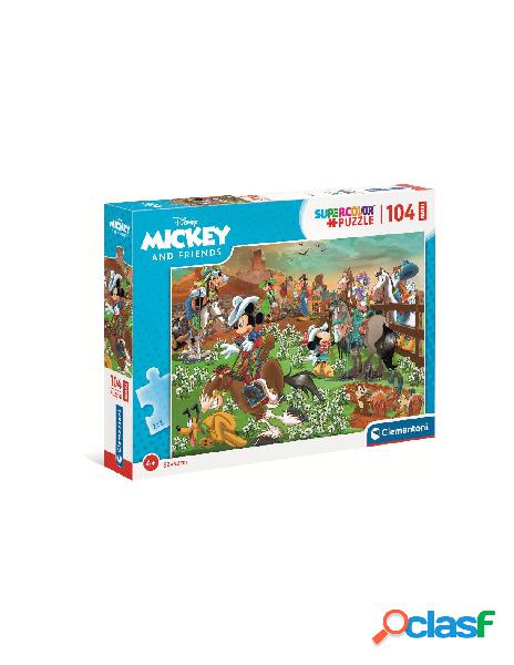 Puzzle 104 maxi mickey & friends