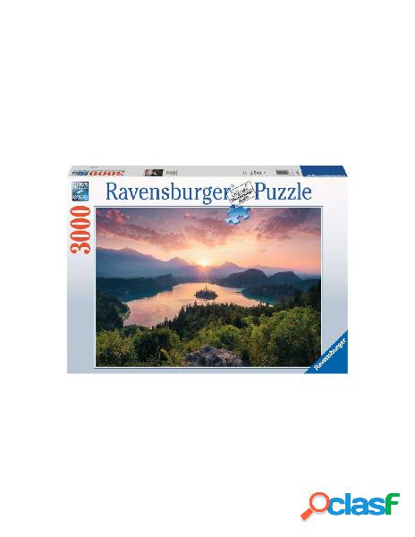 Puzzle 3000 pz lago di bled, slovenia