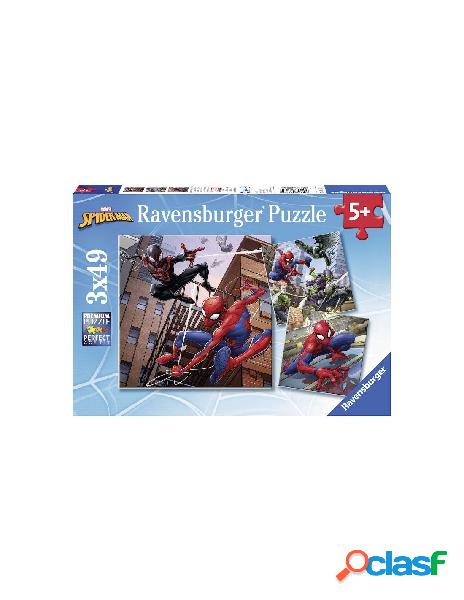 Puzzle 3x49 pz spiderman