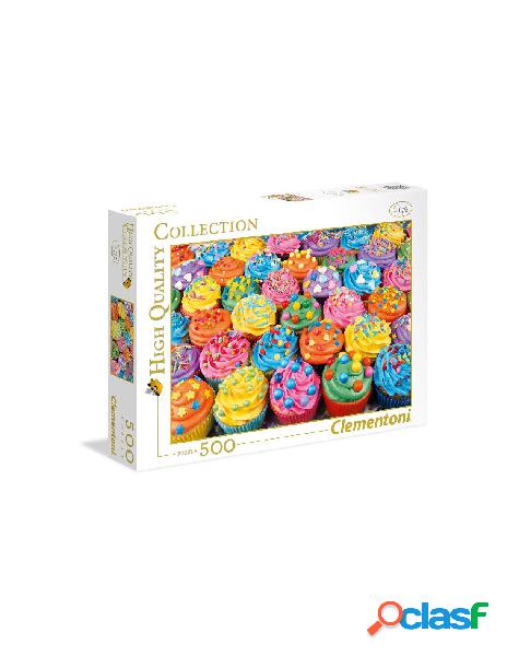 Puzzle 500 pz colorful cupcakes