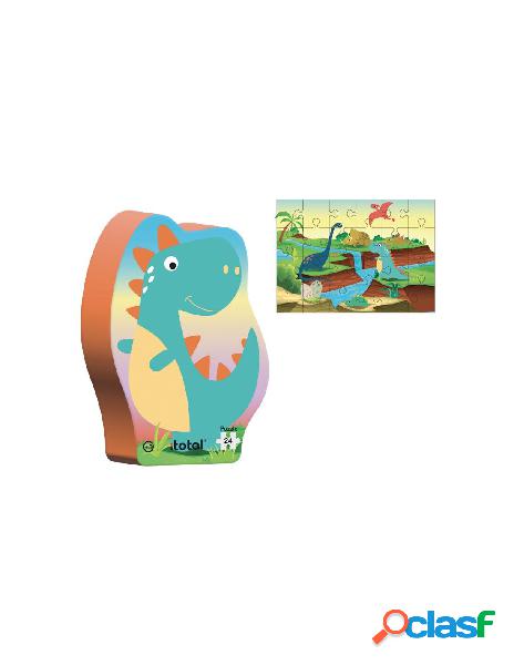 Puzzle anni 3+, 24 pezzi dino