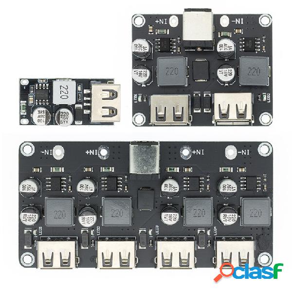 QC3.0 QC2.0 USB DC-DC Buck Converter 1/2/4 Way Charging Step