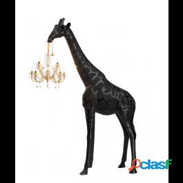 Qeeboo Milano Srl Giraffe In Love M Indoor 2,65 Metres Black