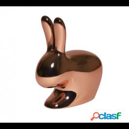 Qeeboo Milano Srl Rabbit Chair Baby Metal Finish Copper