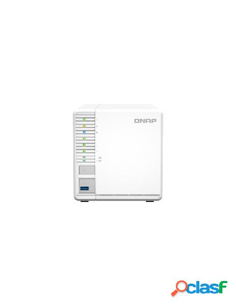 Qnap - qnap nas ts-364-4g/ 3 bays 3.5"- 2.5"/ 4gb ddr4/