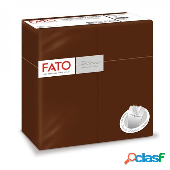 Quick pocket linea AirLaid - 40 x 40 cm - cacao - Fato -