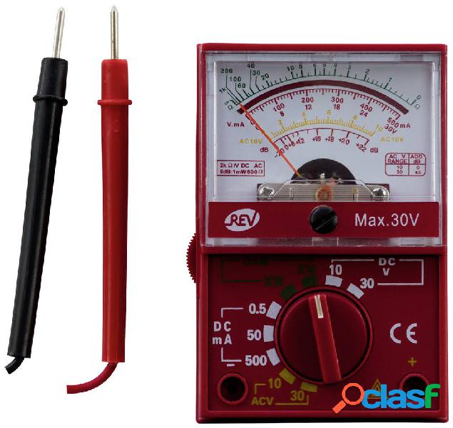 REV Vielfachmessgerät Analog sw/rt Multimetro portatile