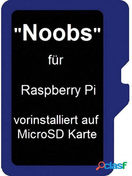 Raspberry Pi® Noobs Sistema operativo 32 GB Adatto per (kit