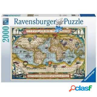 Ravensburger Around the World, 2000 pz, Mappe, 14 anno/i