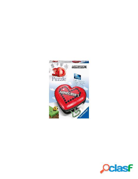 Ravensburger - puzzle ravensburger 11285 3d minecraft heart