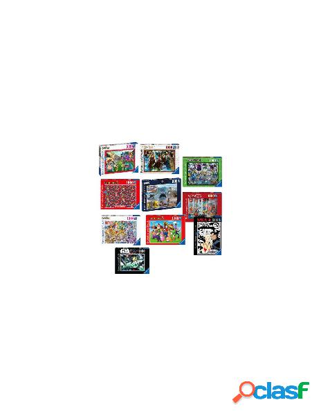Ravensburger - puzzle ravensburger 94169 assortito
