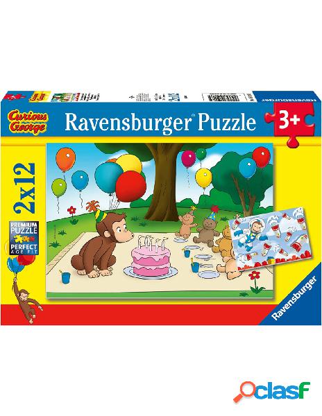 Ravensburger - ravensburger puzzle george 2x12 pz