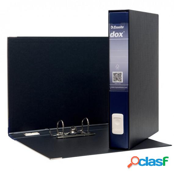 Registratore Dox 5 - dorso 5 cm - protocollo 23x34 cm - blu