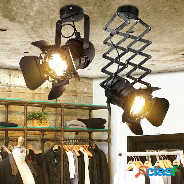 Retro industriale LED Lampada da soffitto a binario