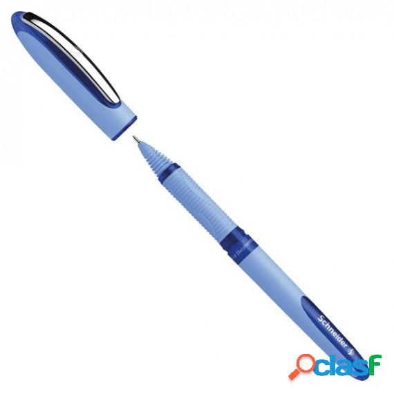 Roller One Hybrid N con cappuccio - tratto 0,3mm - blu -