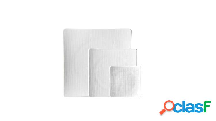 Rosenthal Mesh Weis Set Piatti - Quadrati
