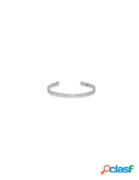 SALDI Bracciale acciaio BUONI PROPOSITI - DA OGGI shopping