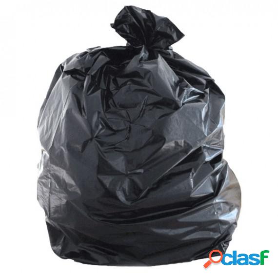 Sacchi - 90 x 120 cm - 130 L - 50 micron - nero - Rolsac -