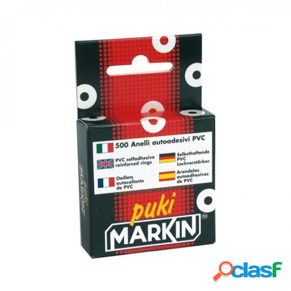 Salvabuchi adesivi - trasparente - Markin - conf. 500 pezzi