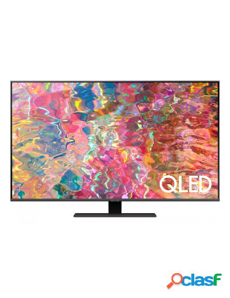 Samsung - samsung tv qled qe55q80batxxc 138cm 55" 4k smart