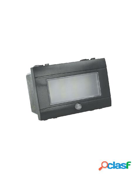 Sandasdon - sandasdon segnapasso led 3m 220v emergenza nero