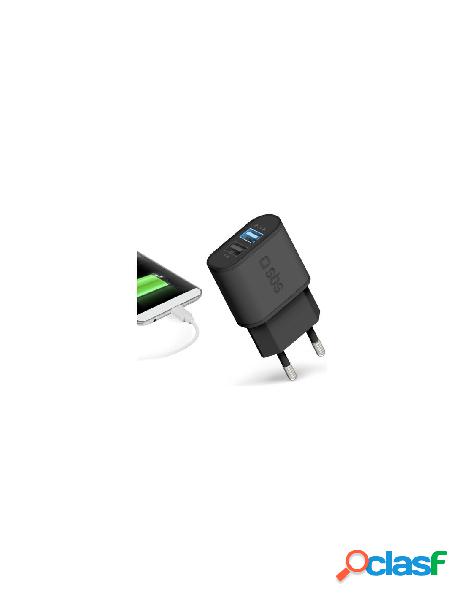 Sbs - caricabatterie usb sbs tetr2usb31afast wall charger
