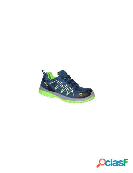 Scarpe da lavoro issaline 35078 ekar blu e verde