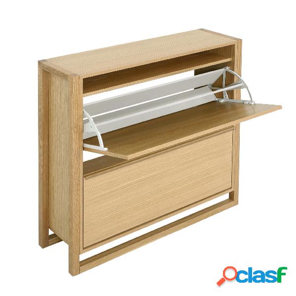 Scarpiera due ante New Est 100x28xh100 cm- peso 33 kg -