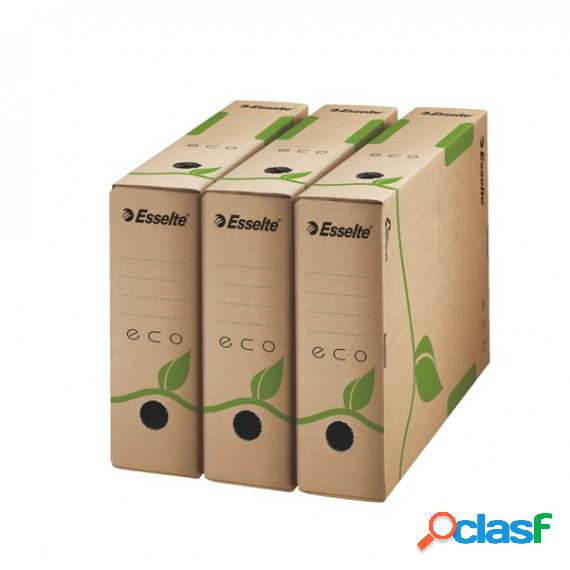 Scatola archivio EcoBox - dorso 8 cm - 32,7x23,3 cm -