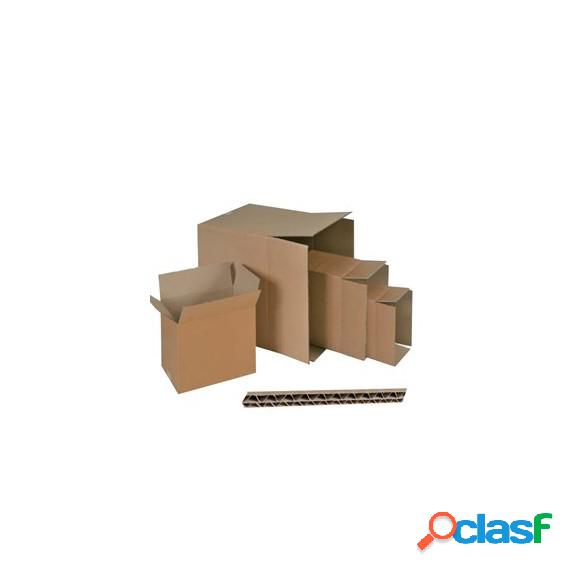 Scatola cartone per imballo - onda doppia - 400 x 400 x 300
