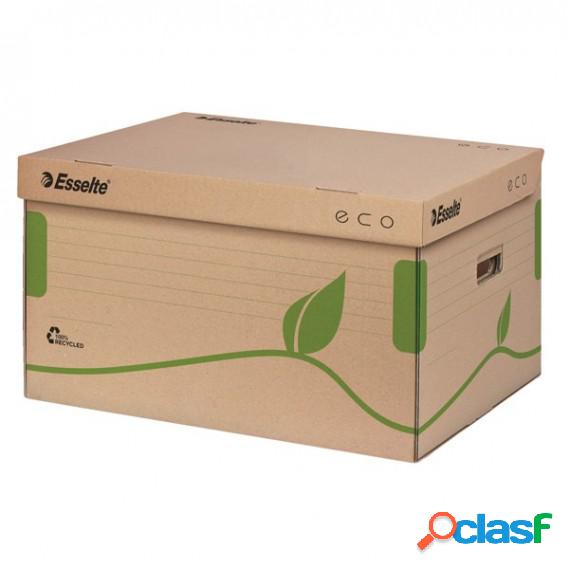 Scatola container EcoBox - 34,5x43,9x24,2cm - apertura