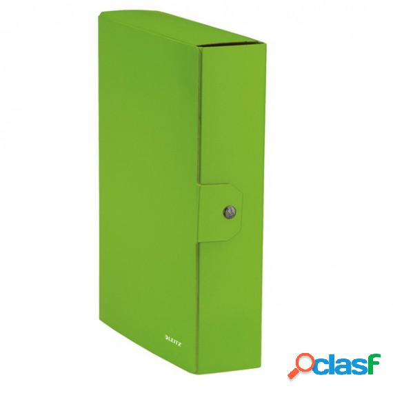 Scatola progetto WOW - dorso 8 cm - verde lime - Leitz