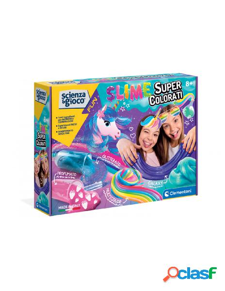 Scienza e gioco clementoni - slime super colorati scienza e