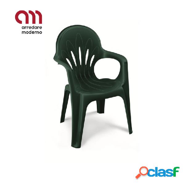 Sedia Stella di mare Scab Design con braccioli e schienale