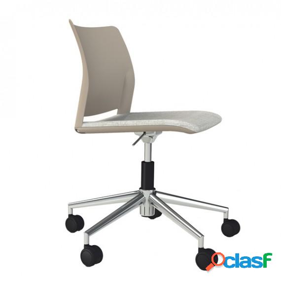 Seduta Home/Office Alpha APGT - senza braccioli - beige -