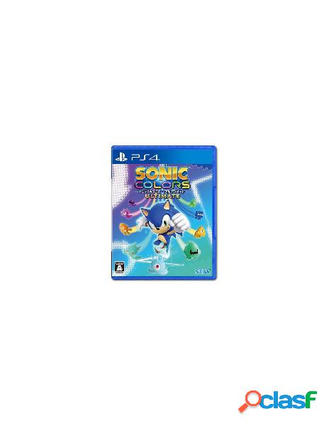 Sega - videogioco sega 1060398 playstation 4 sonic colours