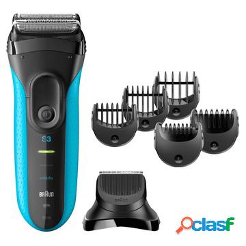 Serie 3 shave&style 3in 1 3010bt nero/blu