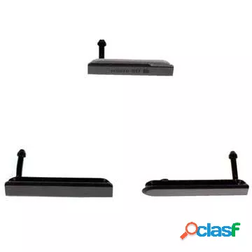 Set di cover laterali compatte per Sony Xperia Z1 - nero