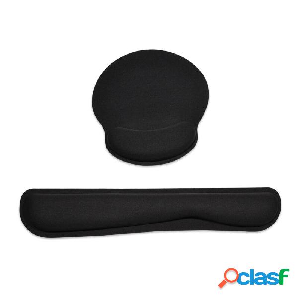 Set di tappetini per mouse da polso grande in memory foam