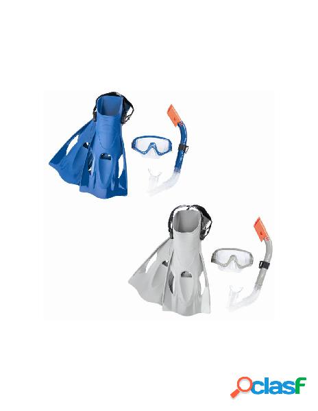 Set meridian, 14+ anni, pinne misura eur 41-46, maschera con