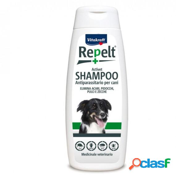 Shampoo antiparassitario per cani - 250 ml - Repelt