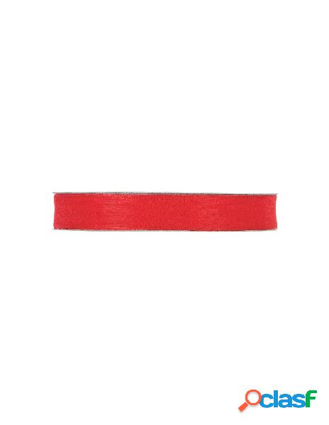 Shining organza mm15x50mt rosso