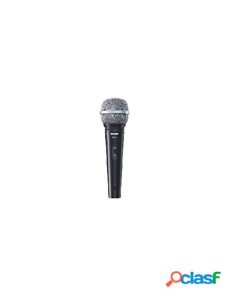 Shure - microfono a filo shure sv100a black e silver