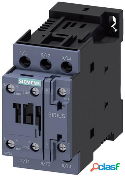 Siemens 3RT2027-1BB40 Contattore 3 NA 15 kW 24 V/DC 32 A con