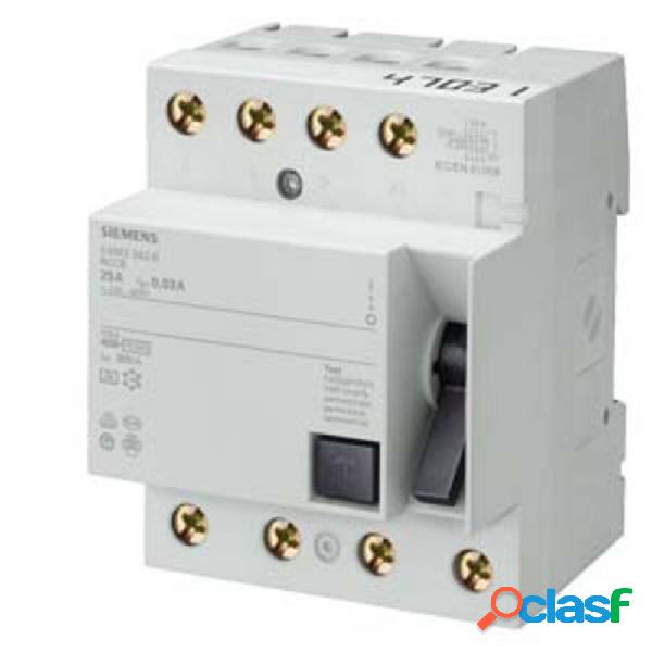 Siemens 5SM33486 5SM3348-6 Interruttore differenziale A 100