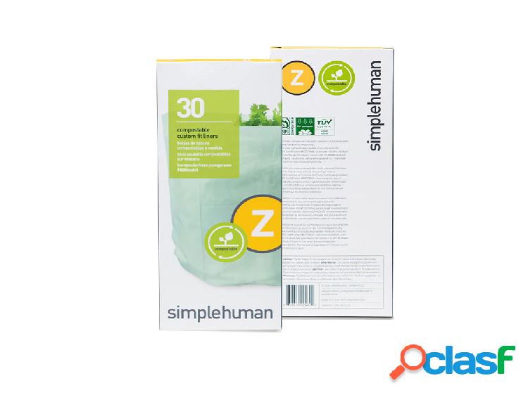 Simplehuman Sacchetto su Misura Z - Set da 30