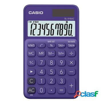 Sl-310uc-pl tasca calcolatrice di base porpora