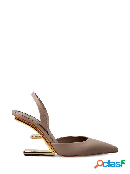 Slingback In Pelle