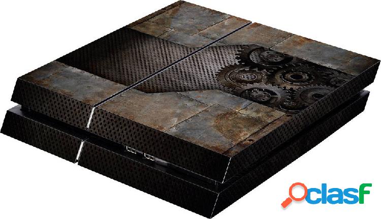 Software Pyramide Skin für PS4 Konsole Rusty Metal Cover