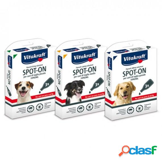 Soluzione per infestazioni pulci e zecche Spot On - per cani